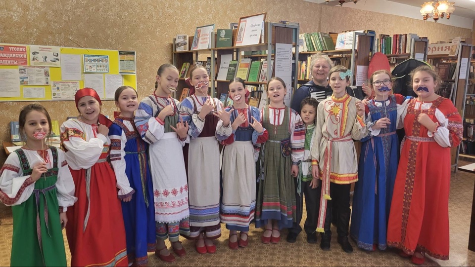 Концерт в библиотеке