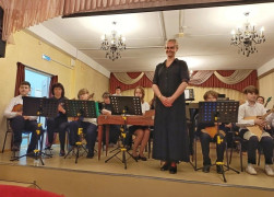Отчетный концерт народников
